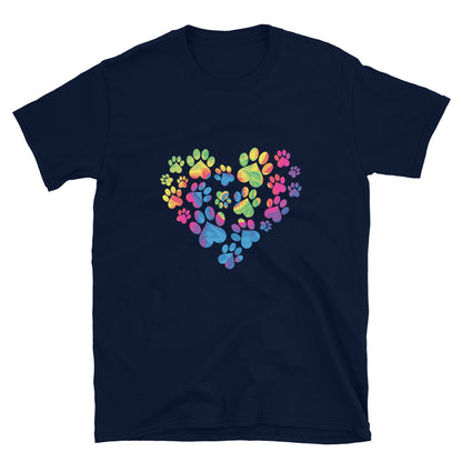 Anniversary Paw Print Love T-Shirt