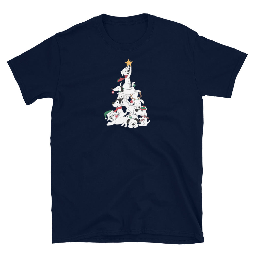 Festive Doggie Christmas Tree T-Shirt