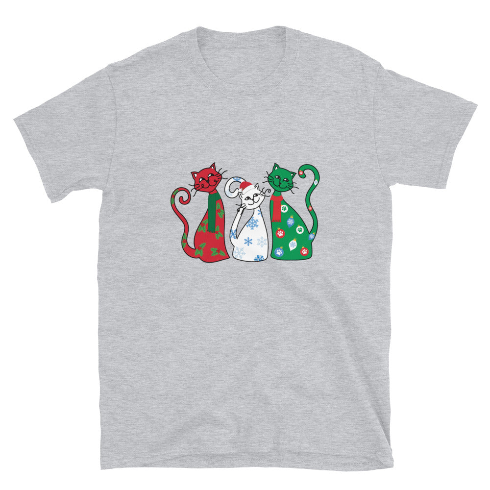 Holiday Greetings Cats T-Shirt