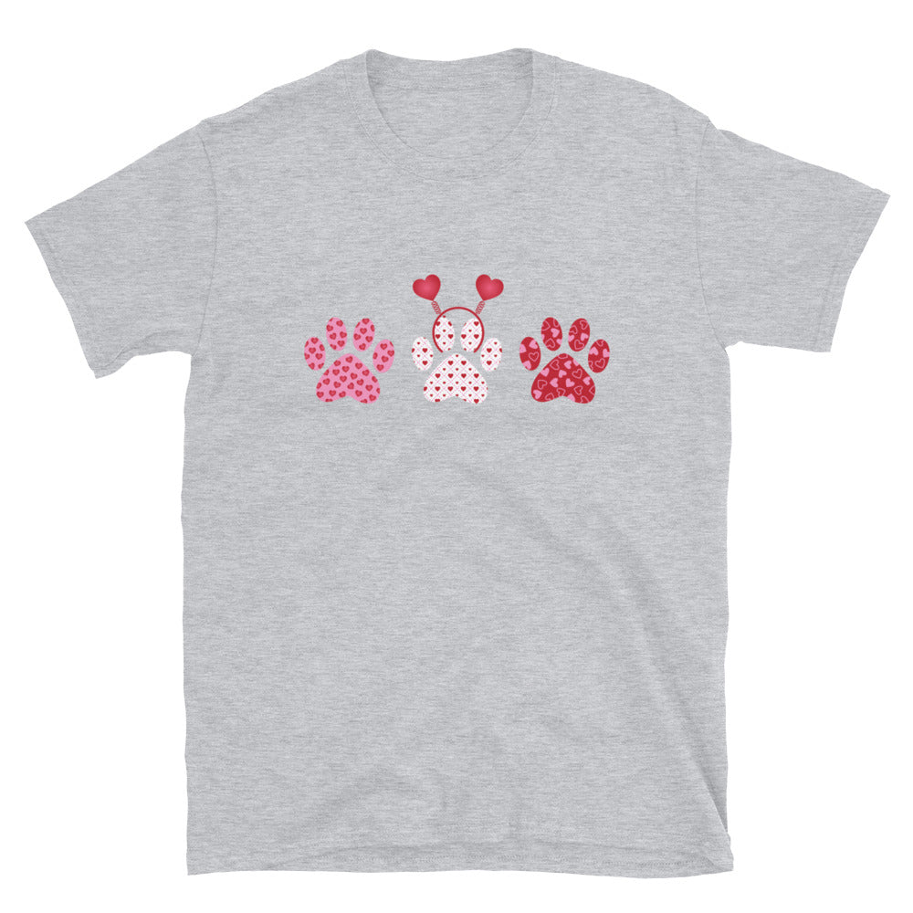 Valentine Paw Love T-Shirt