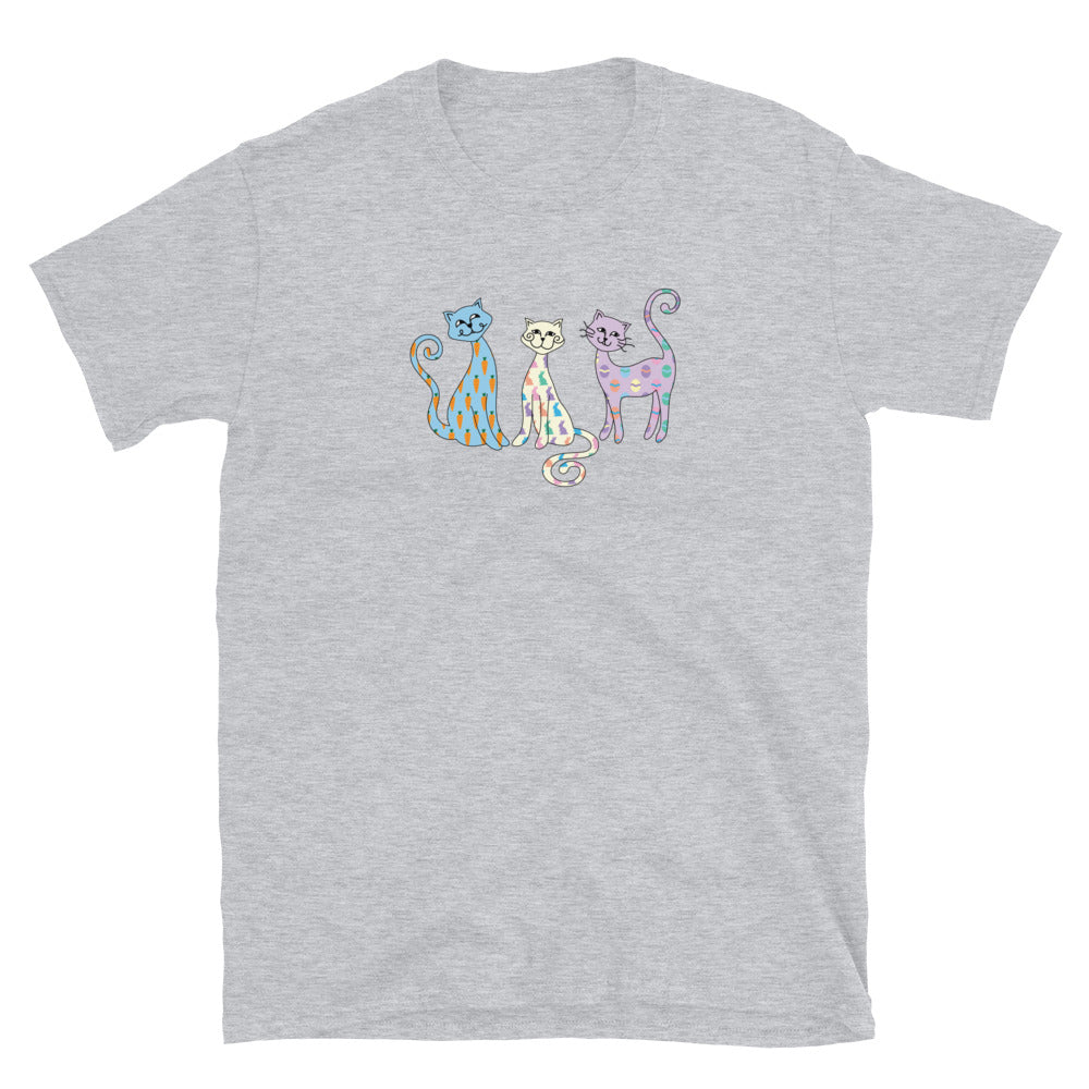 Whimsy Easter Cats T-Shirt