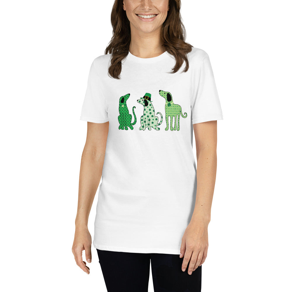 Whimsy St. Patrick's Day Dogs T-Shirt