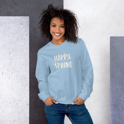 Happy Spring Crewneck Sweatshirt