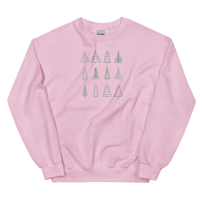 Christmas Trees Crewneck Sweatshirt