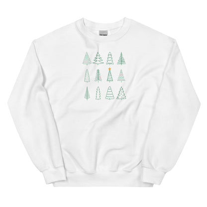 Christmas Trees Crewneck Sweatshirt