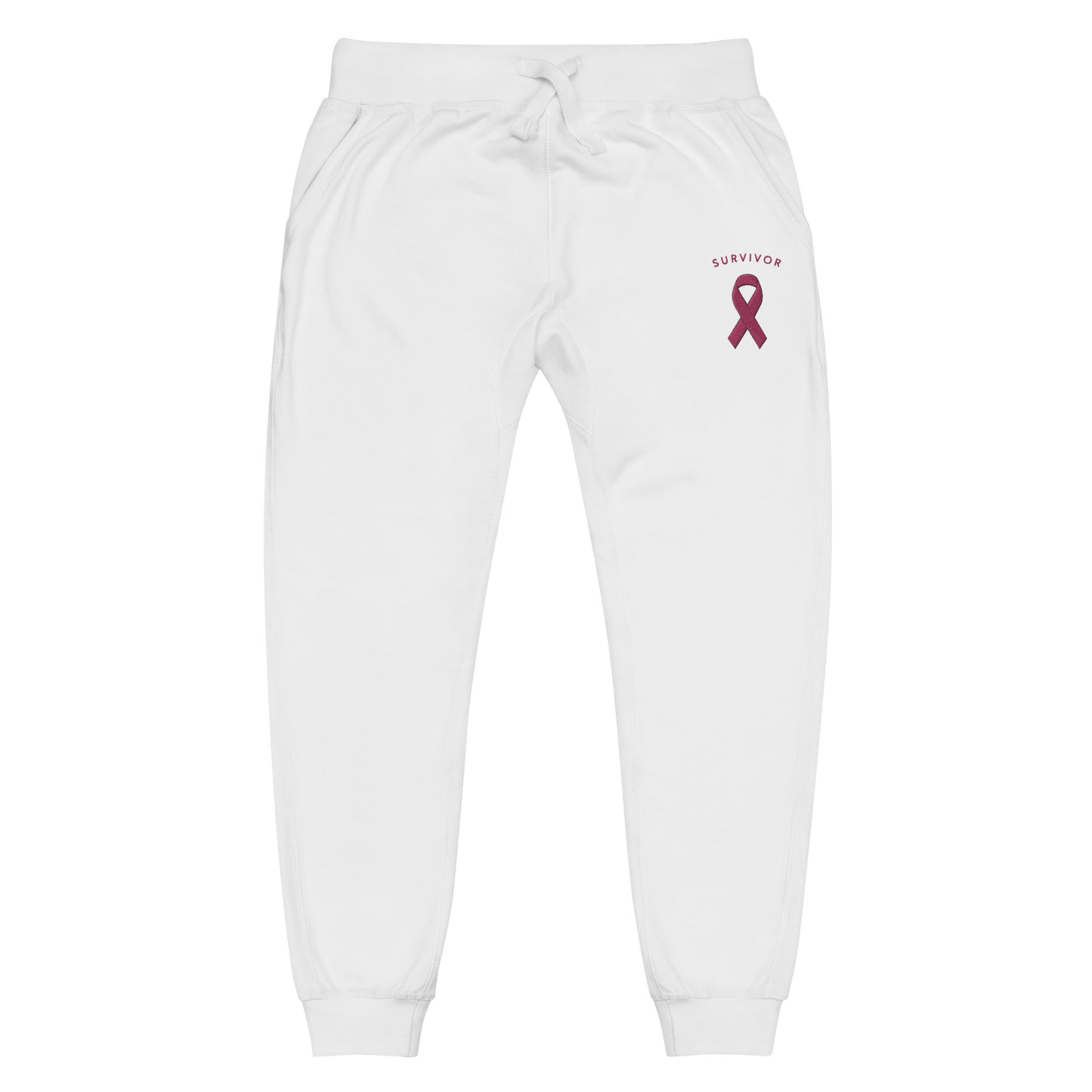 Survivor Pink Ribbon Fleece Sweatpants