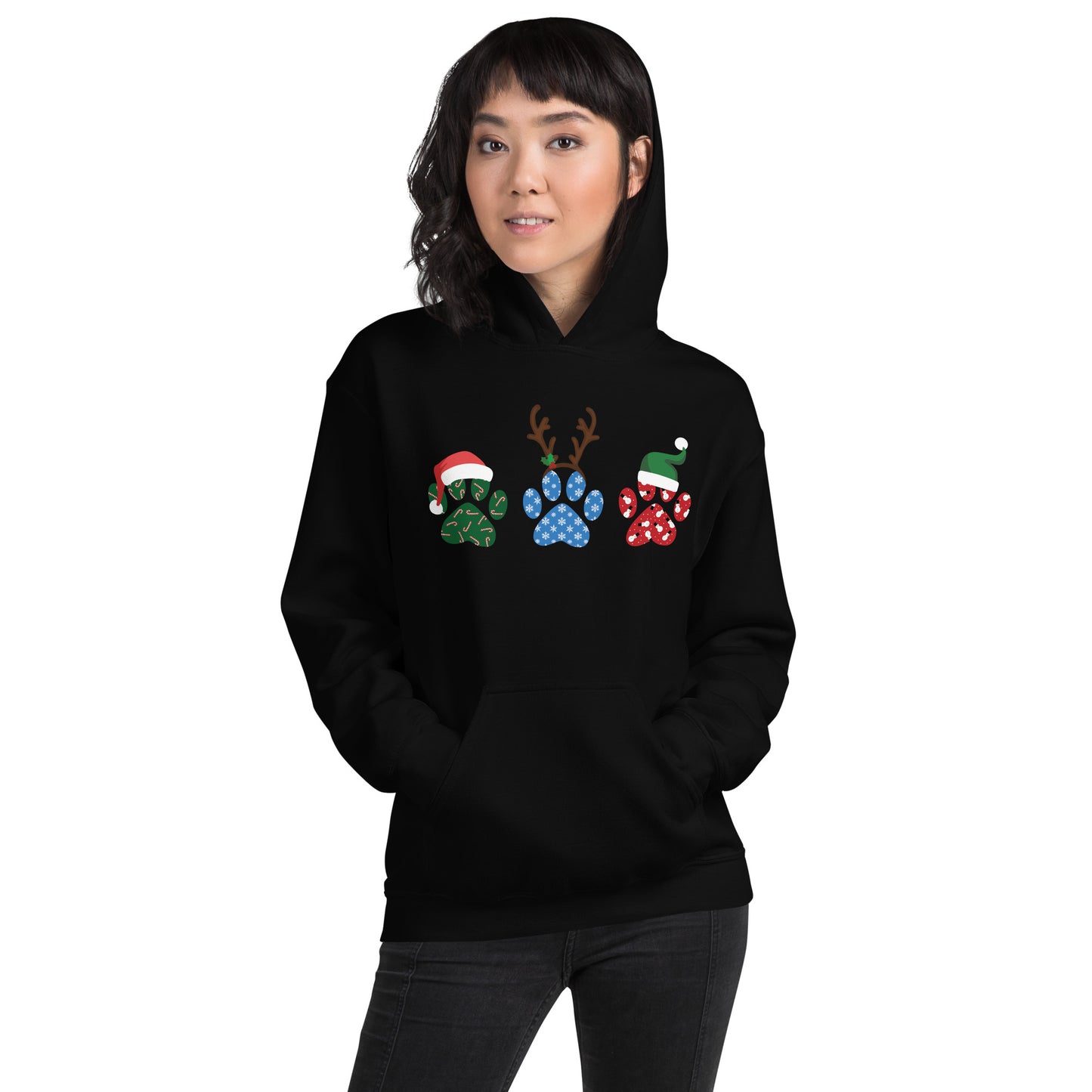 Christmas Paws Hoodie