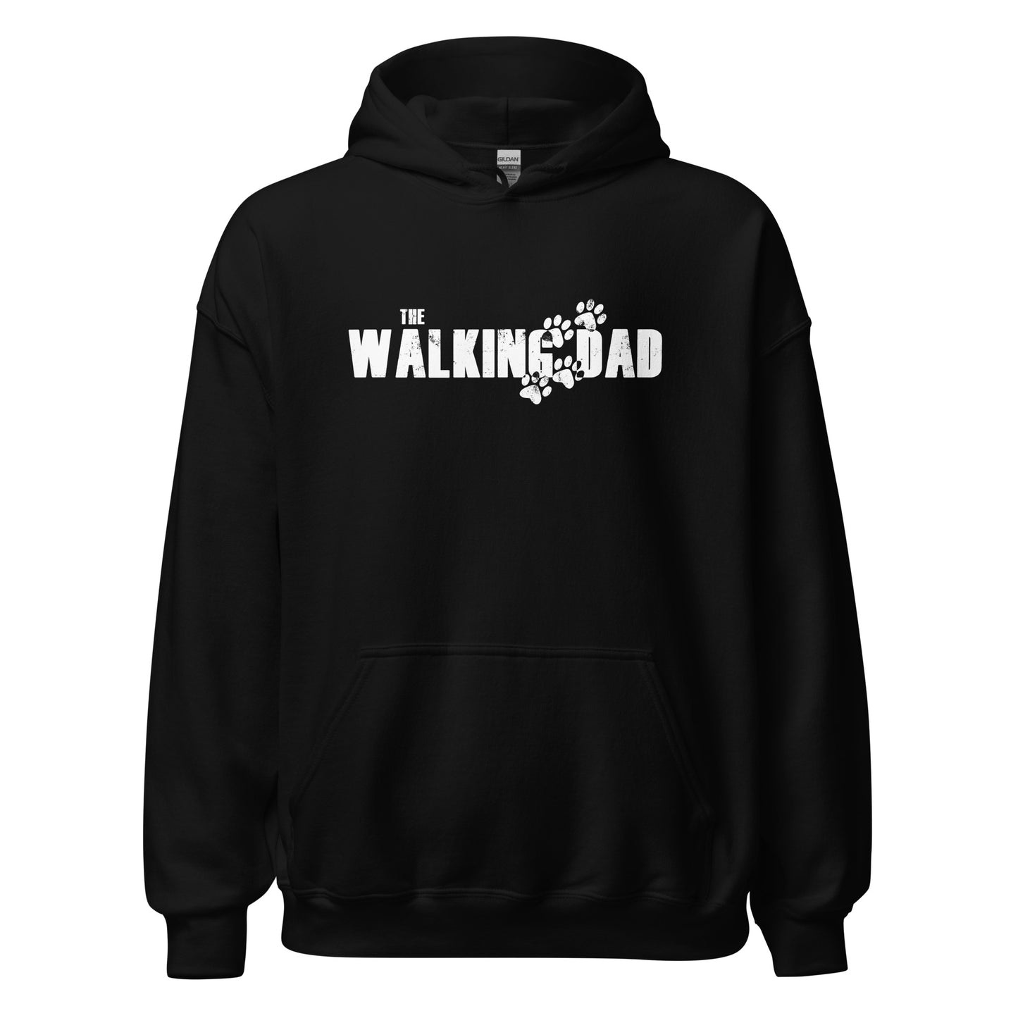 The Walking Dad Paw Print Hoodie