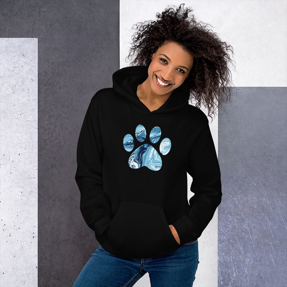 Marbled Paw Hoodie | The Animal Rescue Site