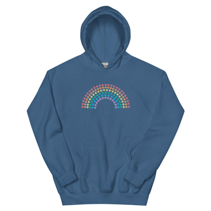 Rainbow of Paws Hoodie