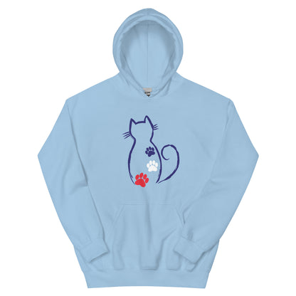 Patriotic Cat Hoodie