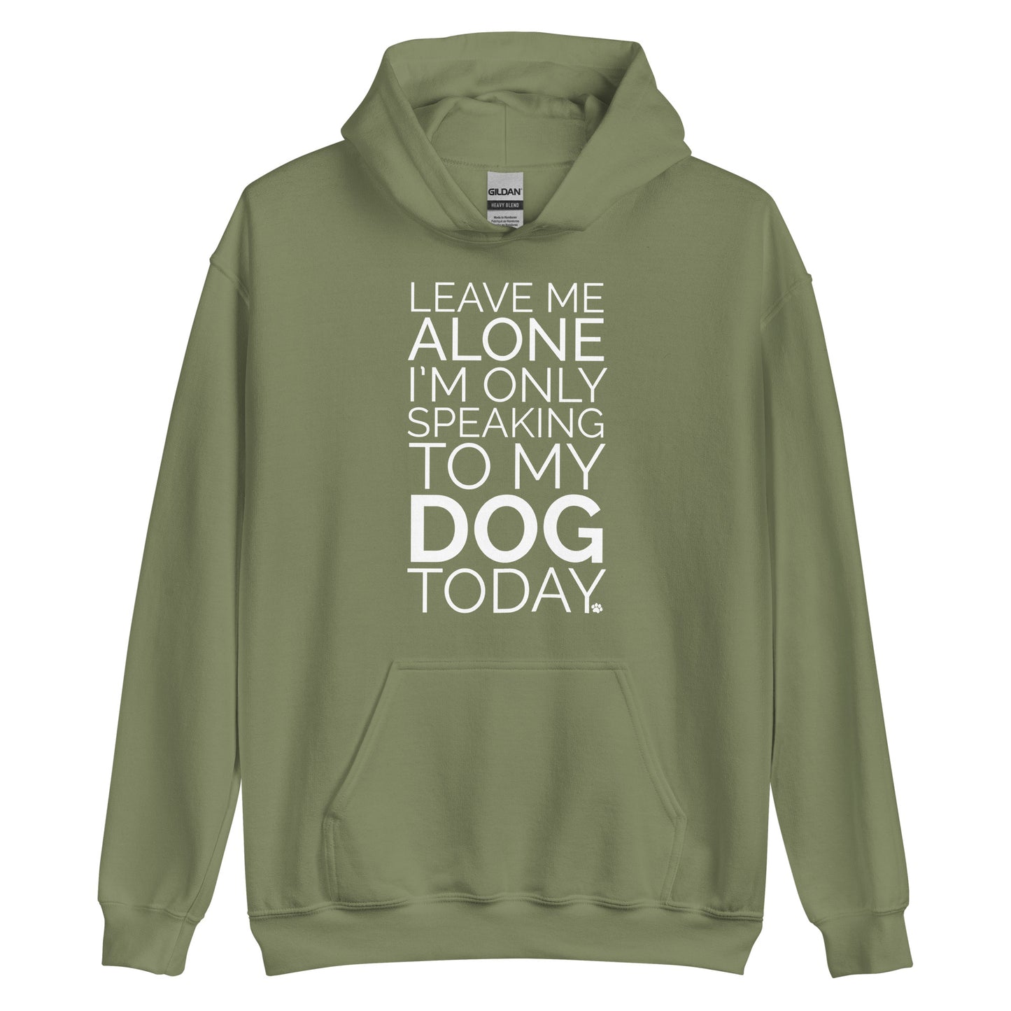 Leave Me Alone Dog Hoodie