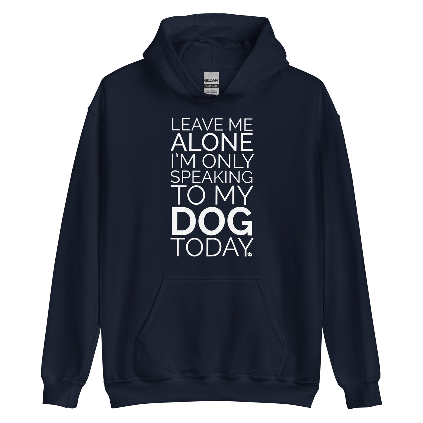 Leave Me Alone Dog Hoodie