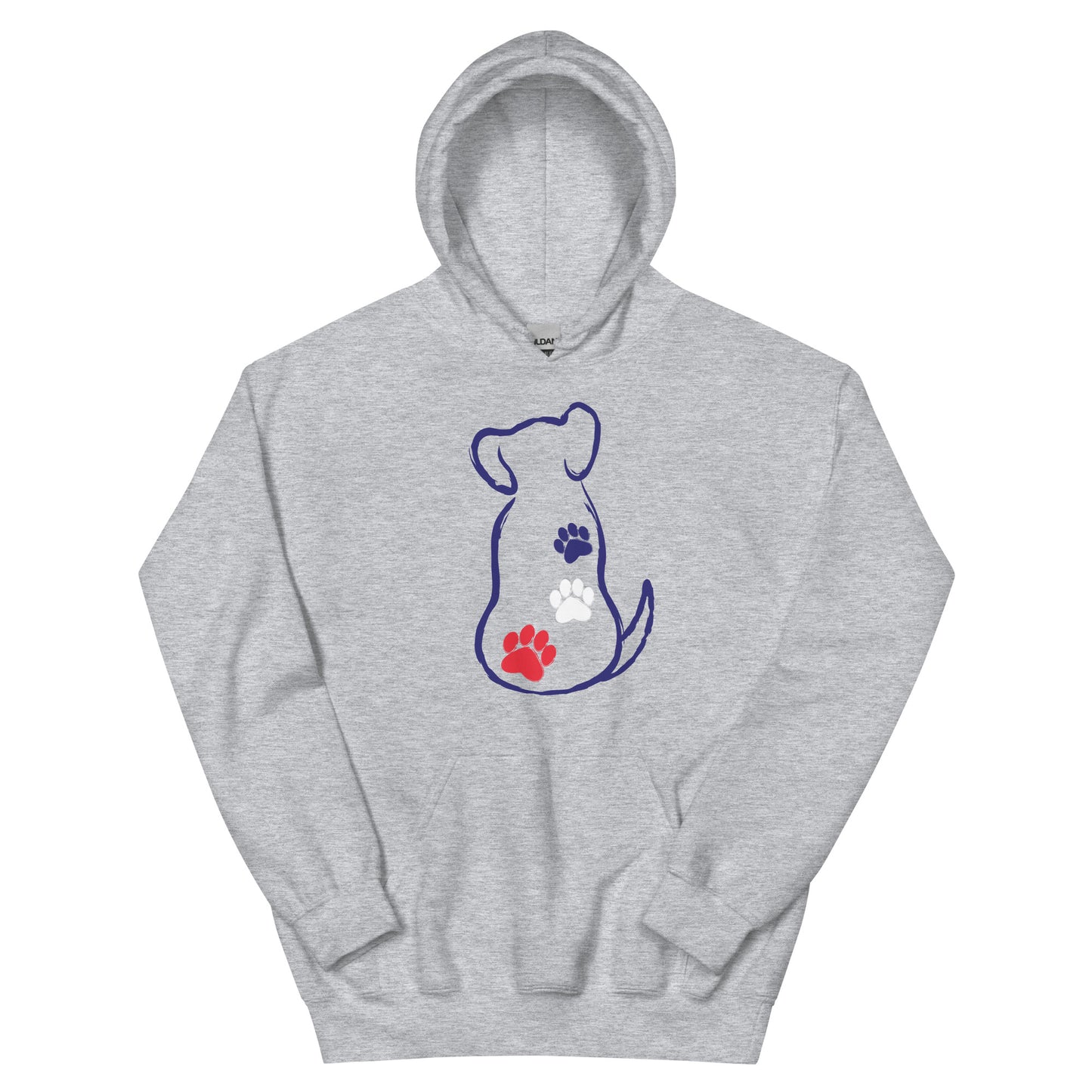 Patriotic Dog Hoodie