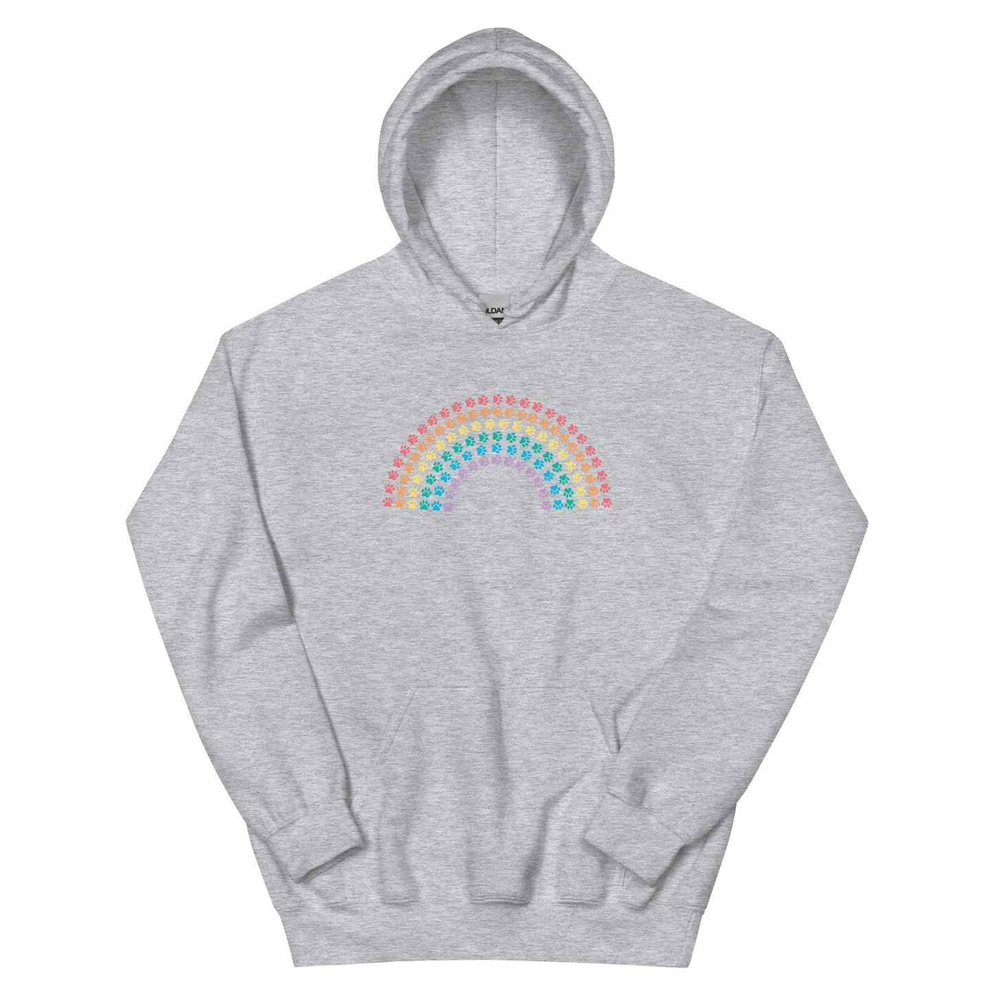 Rainbow of Paws Hoodie