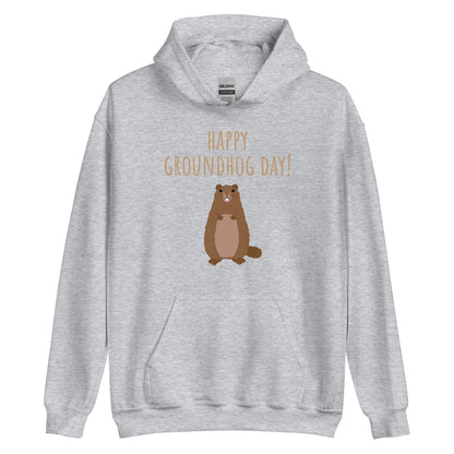 Is It Spring Yet? Groundhog Hoodie