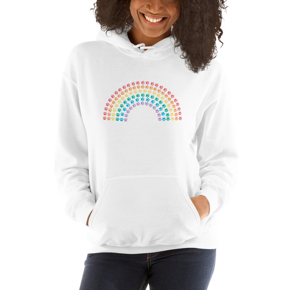 Rainbow of Paws Hoodie