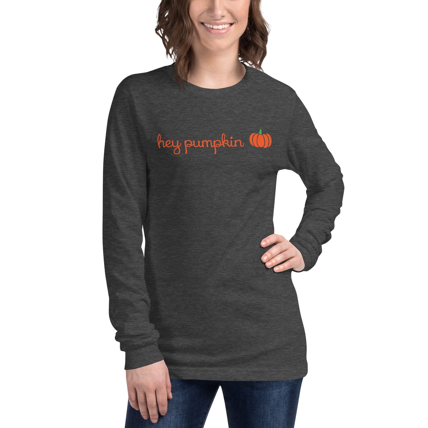 Hey Pumpkin Long Sleeve Tee