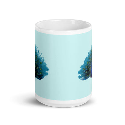 Proud Peacock Mug