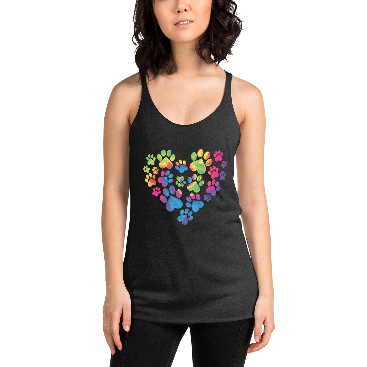 Anniversary Paw Print Love Tank