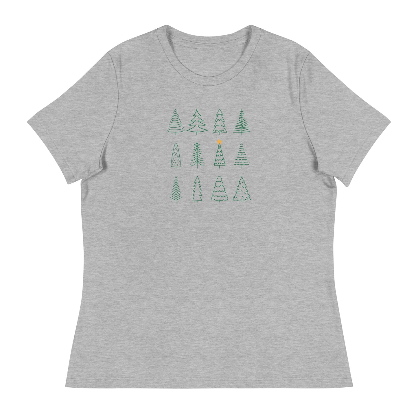 Christmas Trees Women's Relaxed T-Shirt