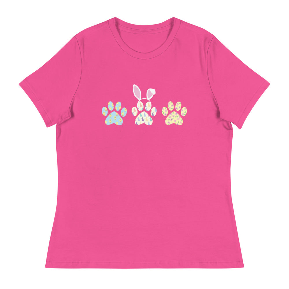 Easter Paws Women's Relaxed T-Shirt