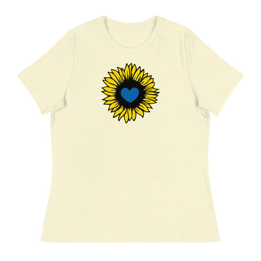 Ukraine Sunflower Women's Relaxed T-Shirt