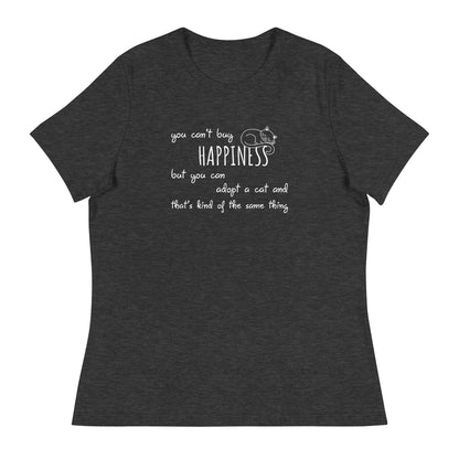 Happiness & A Cat T-Shirt