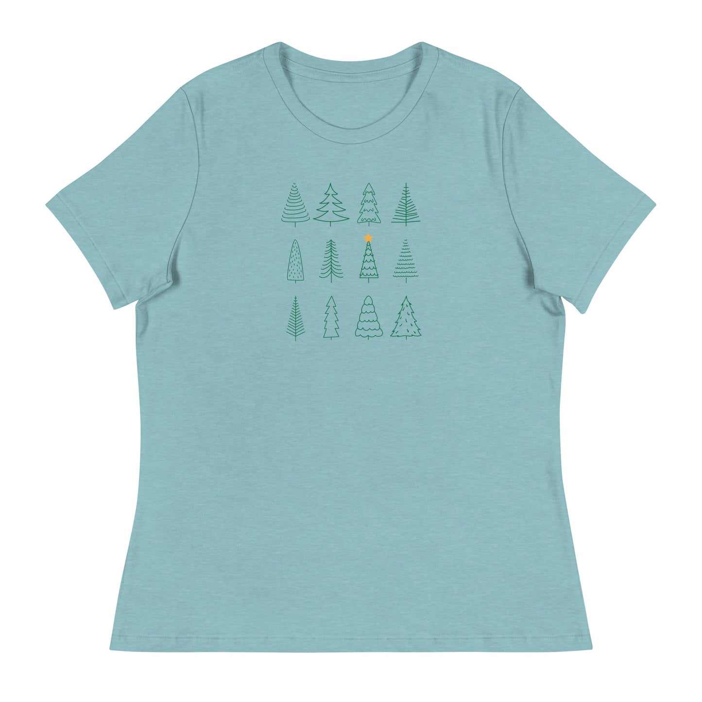 Christmas Trees Women's Relaxed T-Shirt