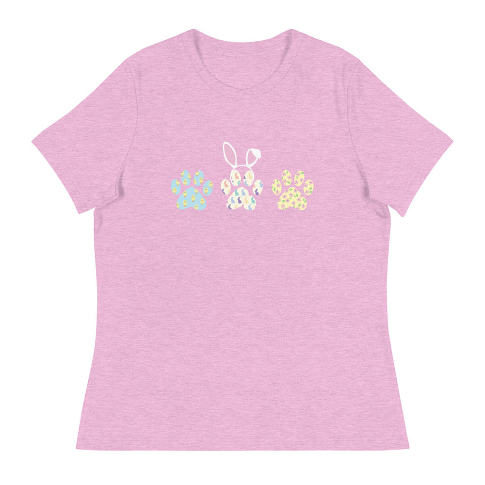 Easter Paws Women's Relaxed T-Shirt