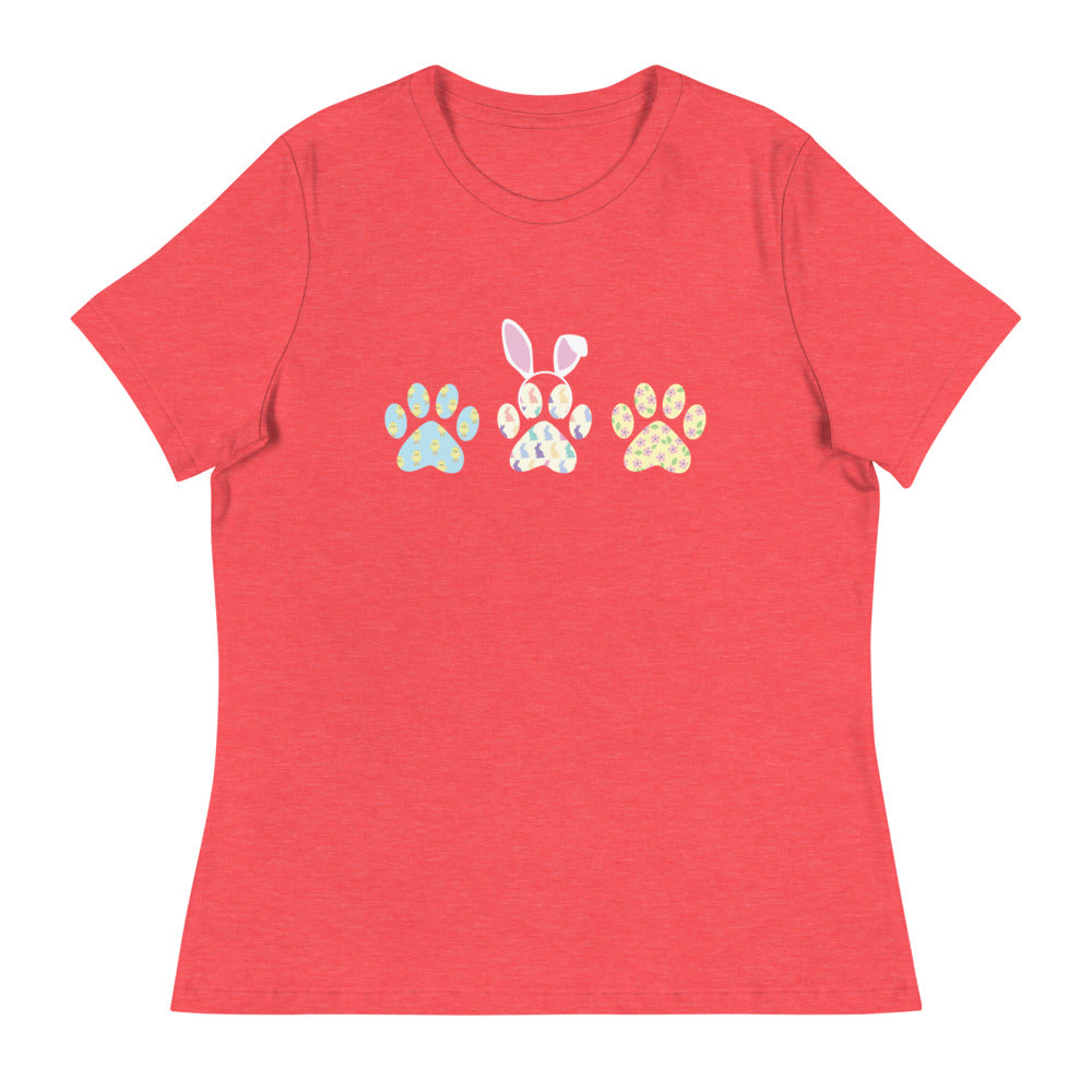 Easter Paws Women's Relaxed T-Shirt