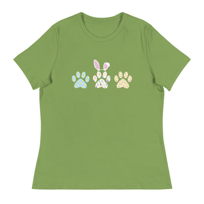 Easter Paws Women's Relaxed T-Shirt