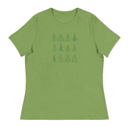 Christmas Trees Women's Relaxed T-Shirt