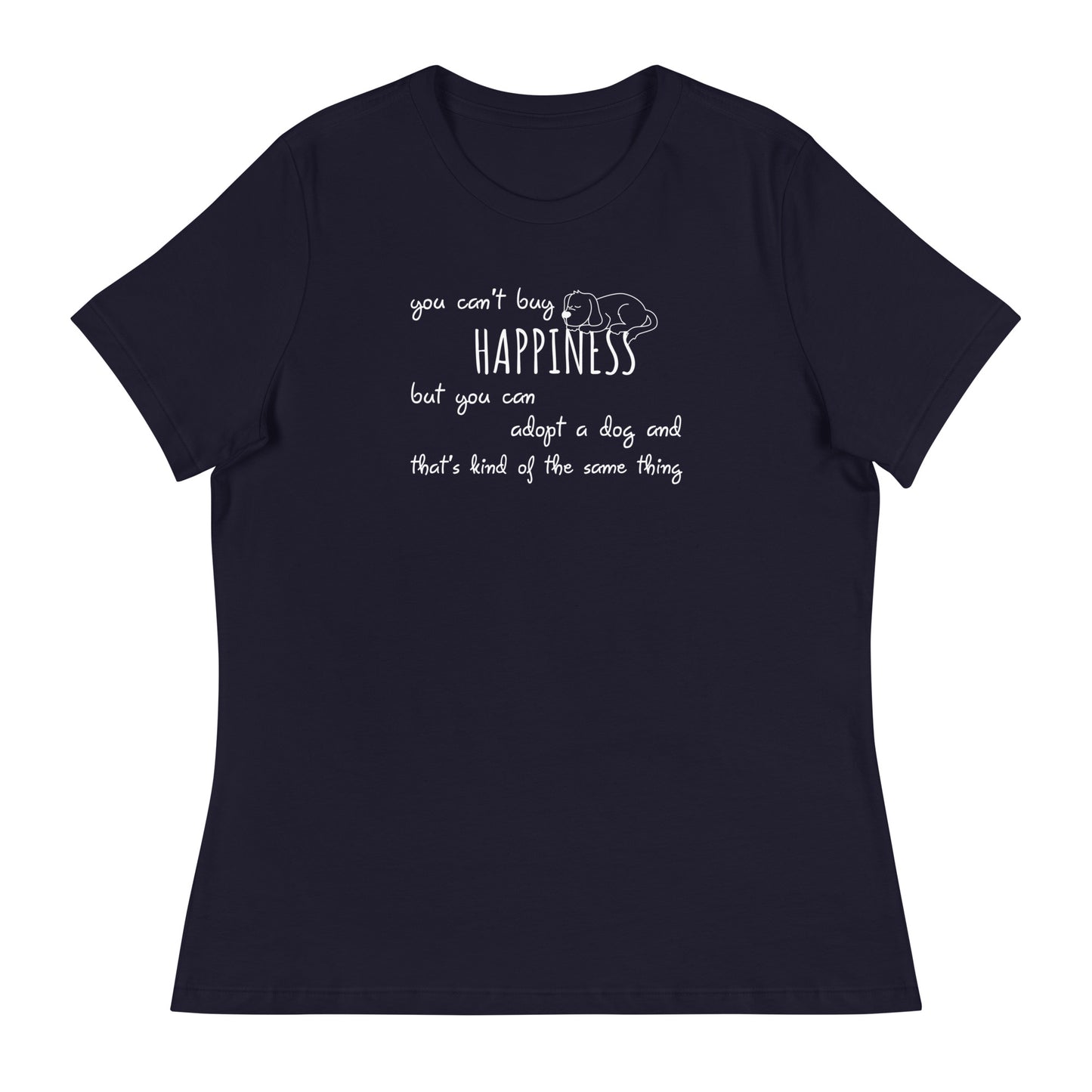 Happiness & A Dog T-Shirt